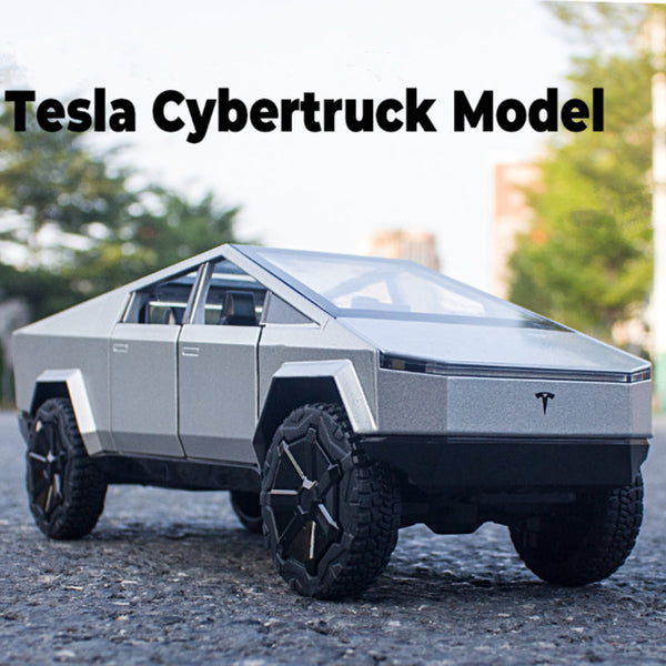 1:24 Scale Tesla Cybertruck Pickup Diecast Model Car