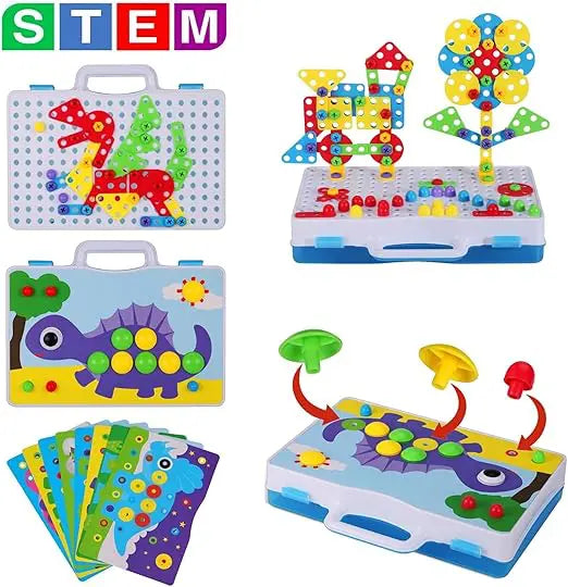 252 Pcs Stem Building Creativity Tool Set for Kids