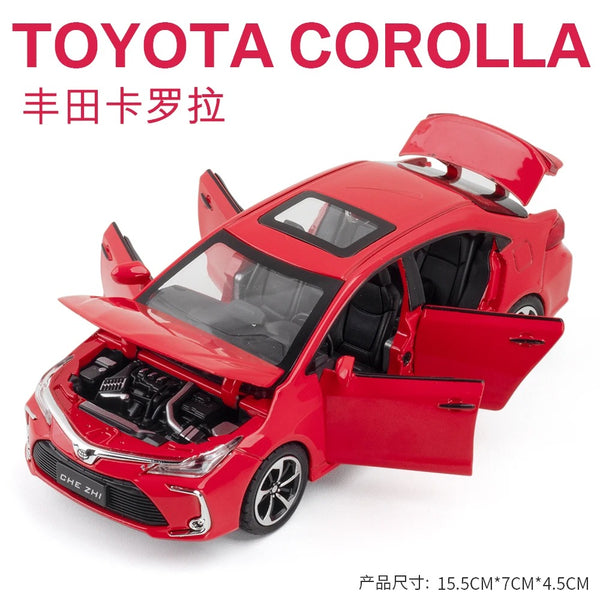 Toyota Corolla Car Model Alloy 1:32 Diecast Cars